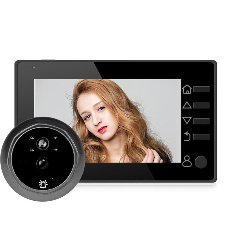 Wifi Door Eye Viewer Camera Peephole 1.3MP Lens Long Standby