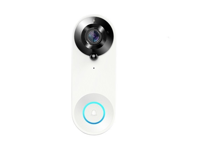 Waterproof 2 Way Talk Doorbell 1080P 2K Video Audio Rechargeable Battery Included